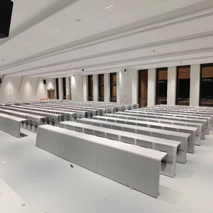 Chaises en bois modernes pour grossistes, idéales pour salles de conférence, écoles, salles multimédias, églises et auditoriums - Product Image 4