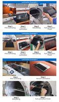 OCA Machine LCD Debubble Ensemble Complet OCA Master Laminator Bubble Remover 600x900mm COF SCA Big Bubble Remover Machine