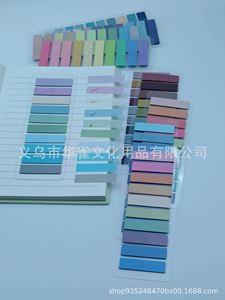 18 PCS 3600 Sheets Read Index <b>Stickers</b> PET Transparent Self-Adhesive Sticky Notes Customizable Memo Pads - Product Image 3