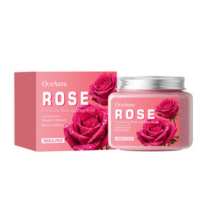 Exfoliante Facial y Corporal OCEAURA de Aguacate, Rosa y Aloe Vera para Limpieza <span class=keywords><strong>Profunda</strong></span>, 150g - Product Image 3