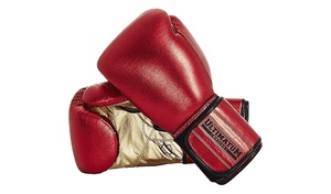 Hot Sell MMA Boxing Gloves PU Leather Custom Logo Unisex Adjustable Wrist <b>Strap</b> Moisture Wicking Hook Loop Closure Professional - Product Image 2
