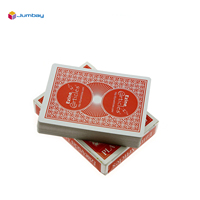 Classique impression personnalisée électronique Die Cutter Poker taille étanche en plastique rencontres boisson fête jeu de société cartes à jouer