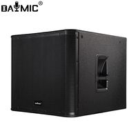 Haut-parleur de subwoofer actif numérique de classe D de 1000 watts avec module d'amplificateur de puissance de 1000 W