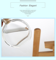 Vente en gros 50ml Ballon Transparent en forme de verre pour Reed Diffuseur Bouteille Facile Extrémité Ouverte Fantaisie Pot Vide
