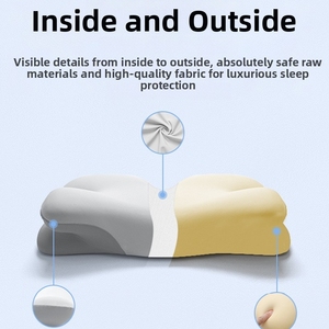 Almohada de Espuma Viscoelástica de Alta Calidad con Protección, Reducción de Presión, Diseño de Mariposa, Ergonómica, con Protección para el Cuello - Product Image 5