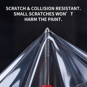 TPU Santorini Đen Tự Chữa Bệnh chống trầy xước bóng ppf xe sơn bảo vệ phim Màu cơ thể phim TPU nhà máy bán buôn - Product Image 3