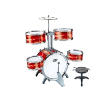 5-piece Large High-quality Best-selling Kids' Simulation Metal Musical Instrument Children's Jazz Drum Set Toy