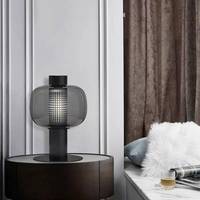 Lampe de table LED moderne en fer et verre de style nordique, alimentée par courant alternatif, pour chambre à coucher, salon, utilisation au chevet