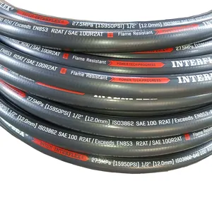 DIN EN 853 SAE 100 R1 R2 AT Rubber Hydraulic Hose Prices