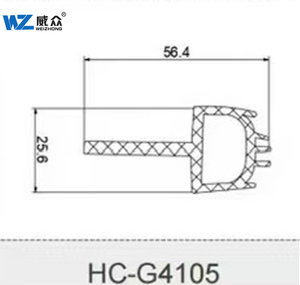 Guarnizione in Gomma EPDM per Porte Avvolgibili, Porte da Garage e Cancelli di Magazzini, Striscia Impermeabilizzante Industriale - Product Image 3