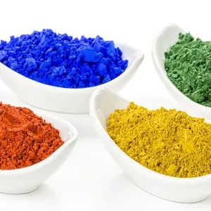 China Supplier Factory Grade Top Quality Iron Oxide Red/Yellow/Green/Black/Brown Pigment Powder