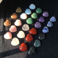 3-4センチメートルLeading ExporterのHigh Quality Assorted Puffy Hearts Crystal Rough Stones Forウェディングギフト