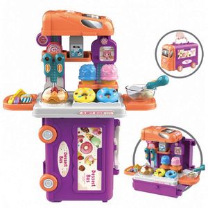 Children's Little Cooking Talent <b>Kitchen</b> Set <b>Plastic</b> Pretend <b>Play</b> DIY Educational Chef Toy - Product Image 5