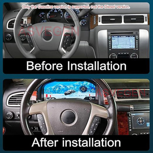 15.1 "Xe <span class=keywords><strong>LCD</strong></span> cụm kỹ thuật số công cụ Đồng hồ tốc độ bảng điều khiển cho Chevrolet Silverado Tahoe ngoại ô GMC Yukon Sierra 2007 - 2013 - Product Image 3