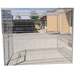 आउटडोर में इस्तेमाल किया जाने वाला गैल्वेनाइज्ड ट्यूब और तार वेल्डेड पक्षी पिंजरे - Product Image 5