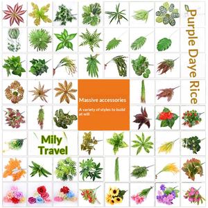 Fourniture exclusive transfrontalière Ct09 : Murs végétaux artificiels en eucalyptus vert pour la décoration intérieure/extérieure - Product Image 4