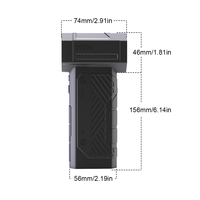 MONIX-Compresseur d'air portable pour le camping et l'extérieur, mini jet turbo, outils électriques pour barbecue, plumeau pour toutes les scènes