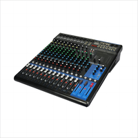 Console de mixage audio numérique professionnelle 16 canaux, 24 bits 192 kHz USB, avec 24 effets SPX prédéfinis et 4 AUX