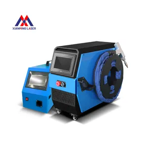 XM mesin las Mini serat Laser, mesin las Laser serat pendingin udara portabel 1150W 1250W 1450W 1950W untuk logam