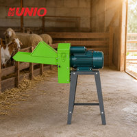 Machine de traitement des aliments pour animaux à moteur électrique pour usage domestique, coupe-paille, ensileuse et broyeur de paille de Napier