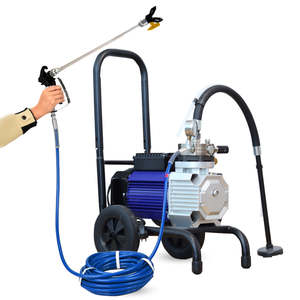 Pulverizador de pintura eléctrico de 4200W, uso Industrial DE ALTO bricolaje, taza de 5L, presión de batería, pistola pulverizadora sin aire - Product Image 3