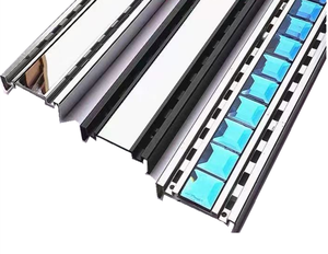 Gran oferta, productos <span class=keywords><strong>de</strong></span> tienda <span class=keywords><strong>de</strong></span> perfil <span class=keywords><strong>de</strong></span> <span class=keywords><strong>aluminio</strong></span>, tira <span class=keywords><strong>de</strong></span> estante <span class=keywords><strong>de</strong></span> exhibición <span class=keywords><strong>de</strong></span> acero inoxidable, decoración LED <span class=keywords><strong>de</strong></span> <span class=keywords><strong>aluminio</strong></span>, marcos <span class=keywords><strong>de</strong></span> perforación embellecedores - Product Image 6