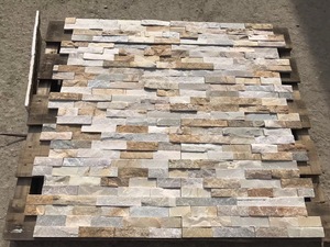 <span class=keywords><strong>Paneles</strong></span> de Revestimiento de Pared de Pizarra Amarilla Pulida Moderna de Xiamen Chinglam con Resistencia Antiacida - Product Image 4