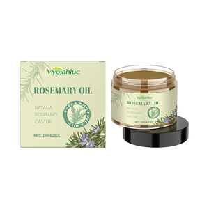 Huile capillaire 100% naturelle non raffinée, marque privée, à base de Batana, de ricin et d'huile de romarin brute, nourrissante et rafraîchissante pour la croissance des cheveux - Product Image 1