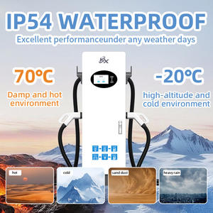 Nouveau chargeur DC pour véhicules électriques CCS2 à double borne de 40-60 kW avec indice de protection IP54 et écran 7 pouces pour les directeurs opérationnels - Product Image 3