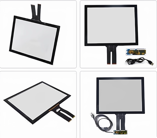 Capacitive touch panel  for 15inh 15.6inch 17inch 19inch 22inch 24inch 27inch 32inch capacitive touch glass with narrow edge