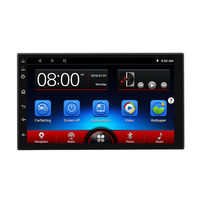 Layar MP5 Portabel 7 inci 2 Din 1+16GB Stereo Dashboard Mobil Audio CD Android Carplay Radio Pemutar DVD Mobil
