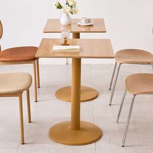 <span class=keywords><strong>Juego</strong></span> <span class=keywords><strong>de</strong></span> Mesa y <span class=keywords><strong>Sillas</strong></span> <span class=keywords><strong>de</strong></span> <span class=keywords><strong>Comedor</strong></span>, Madera Maciza <span class=keywords><strong>de</strong></span> Nogal, Metal, Estilo Retro Nórdico, Muebles <span class=keywords><strong>de</strong></span> Lujo, Mesa <span class=keywords><strong>de</strong></span> <span class=keywords><strong>Comedor</strong></span> Redonda Moderna para Restaurante - Product Image 5