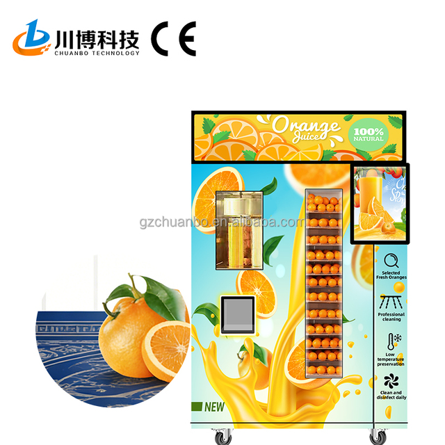 OEM Beverage Business Equipment OEM / ODM Orange Juice Vending Machine Intelligent Sales Protein Powder Smoothie Vending Machine