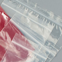 Vente en gros de sacs en plastique scellés réutilisables sacs transparents à fermeture éclair pour l'emballage des câbles de données alimentaires pochettes debout
