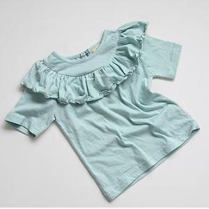 Vente en gros : T-shirt enfant personnalisé à volants et manches raglan – Meilleurs sites web - Product Image 6