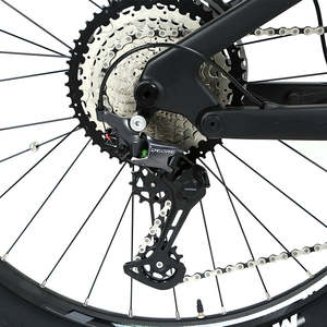 48V 15ah Fibra de carbono Bicicletas Deore Ligero Suspensión completa 29er Bicicleta eléctrica Bicicleta integrada 12 velocidades Bafang Batería - Product Image 1