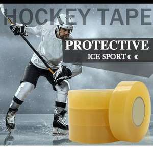 <span class=keywords><strong>Bande</strong></span> de protection résistante au <span class=keywords><strong>froid</strong></span> pour le hockey sur glace, bandage durable, ruban adhésif transparent, ruban de masquage, ruban adhésif PVC auto-adhésif pour la réparation des bâtons de hockey - Product Image 3