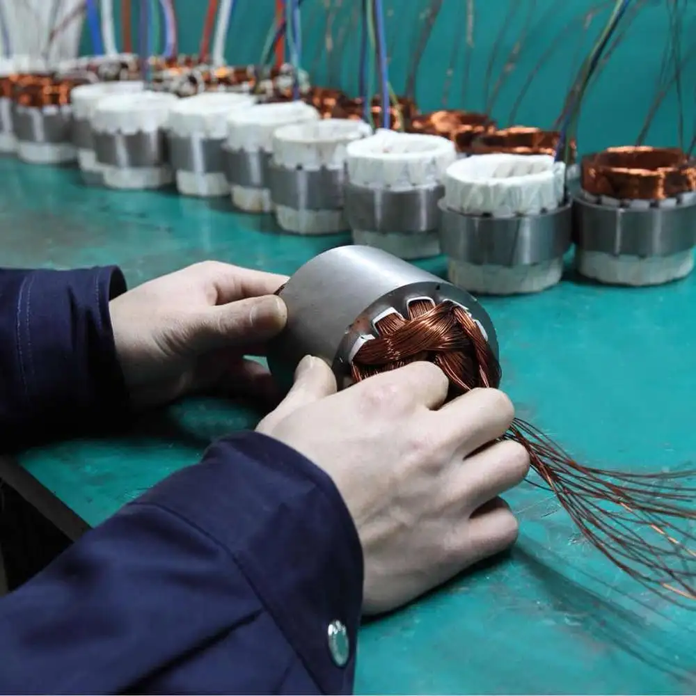 Fabricação de produtos de cobre do fio automático de enrolamento do estator para motor Brushless dc
