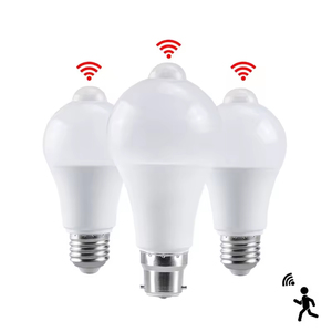 <span class=keywords><strong>Ampoule</strong></span> LED 9W <span class=keywords><strong>avec</strong></span> <span class=keywords><strong>détecteur</strong></span> <span class=keywords><strong>de</strong></span> <span class=keywords><strong>mouvement</strong></span> infrarouge, <span class=keywords><strong>détecteur</strong></span> <span class=keywords><strong>de</strong></span> <span class=keywords><strong>mouvement</strong></span> par rayonnement infrarouge, lumière <span class=keywords><strong>de</strong></span> sécurité AC110-265V E27/B22, <span class=keywords><strong>ampoule</strong></span> à <span class=keywords><strong>détecteur</strong></span> <span class=keywords><strong>de</strong></span> <span class=keywords><strong>mouvement</strong></span> PIR - Product Image 1