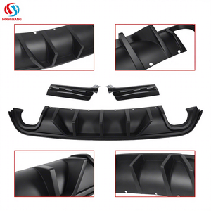 Difusor Trasero de PP para Automóviles Chaoshenghang, Compatible con <span class=keywords><strong>Jeep</strong></span> <span class=keywords><strong>Grand</strong></span> <span class=keywords><strong>Cherokee</strong></span> <span class=keywords><strong>SRT</strong></span>, Difusor Trasero 2015-2021, Labio de Parachoques Trasero - Product Image 2