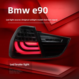 ชุดไฟท้ายรถยนต์ BMW ซีรีส์ 3 E90 รุ่น 320i ปี 05-12 แบบดัดแปลง LED พร้อมไฟเลี้ยว 12V เลนส์สีแดง สภาพใหม่ ชุดไฟท้าย E90 - Product Image 6