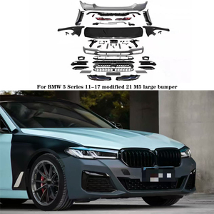 Para <span class=keywords><strong>BMW</strong></span> 5 Series 2010-2017, Kit de faros delanteros de parachoques delantero, capó de motor, parachoques trasero, luces traseras para <span class=keywords><strong>BMW</strong></span> 5 Series 2021-, Actualización 5 Series, M5 - Product Image 3