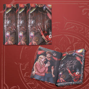 Impression de livres personnalisés à couverture rigide avec dorure sur le dos et bords vaporisés estampillés – Usine de romans fantastiques et romantiques - Product Image 2