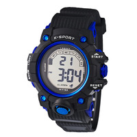 Montre-bracelet numérique pour enfants, sportive, colorée, rose, étanche 3ATM, pour filles
