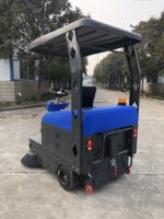Machine de balayage de sols industrielle robotisée automatique à batterie au lithium à très longue autonomie