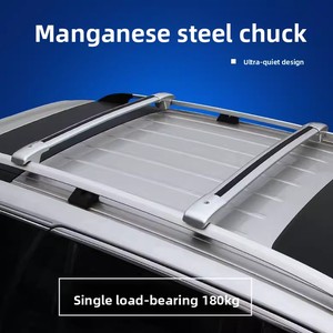 Barres transversales YESORGO en alliage d'aluminium universelles pour <span class=keywords><strong>porte</strong></span>-bagages de toit de voiture 100 kg pour Volvo XC90 2015-2023 - Product Image 5