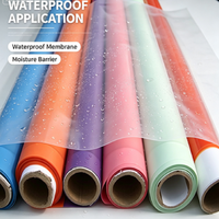 Rouleau de film TPU coloré sur mesure, feuille de polyuréthane thermoplastique, membrane flexible imperméable pour la lamination de tissus textiles