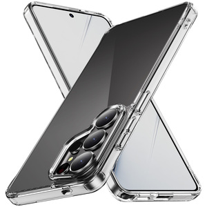 Funda Transparente de TPU para <span class=keywords><strong>Samsung</strong></span> S26 Ultra S23 Plus S25Edge S24 <span class=keywords><strong>S22FE</strong></span> S21, Protectora con Esquinas Reforzadas Antigolpes - Product Image 1