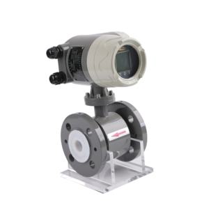 Débitmètre électromagnétique numérique OEM ODM avec régulateur de pression en acier inoxydable 4-20mA débitmètre chimique pour eaux usées - Product Image 4