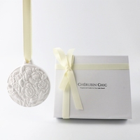 Diffuseur d'huiles essentielles en céramique parfumée à la fleur de porcelaine, fait main, personnalisé, pour la maison, la voiture ou la penderie